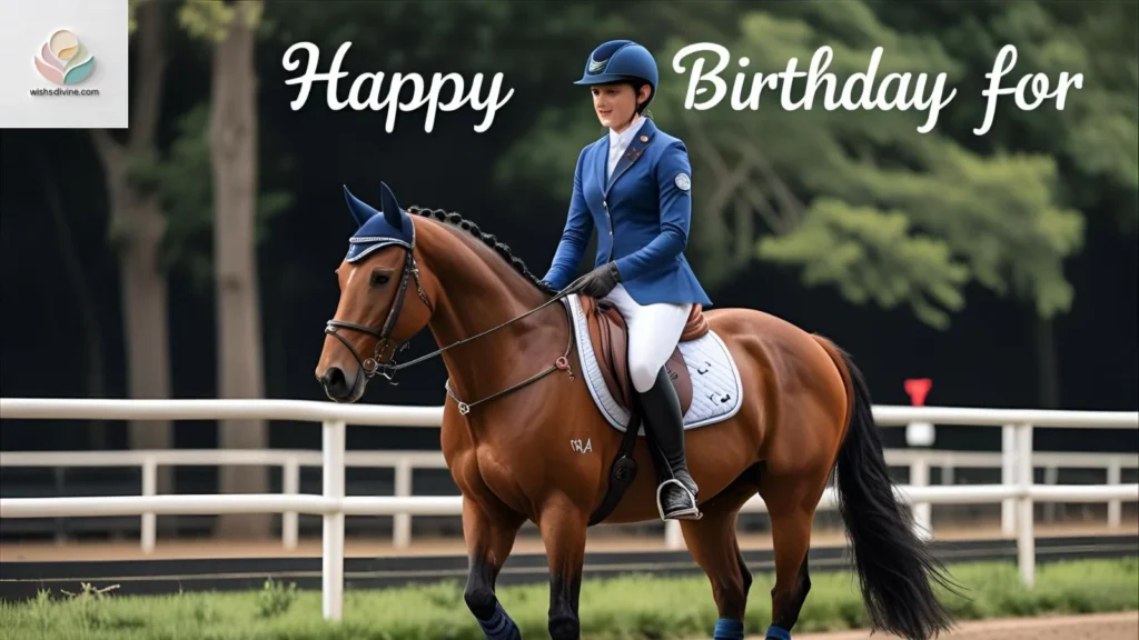 Birthday Wishes for Horse Riding Enthusiasts