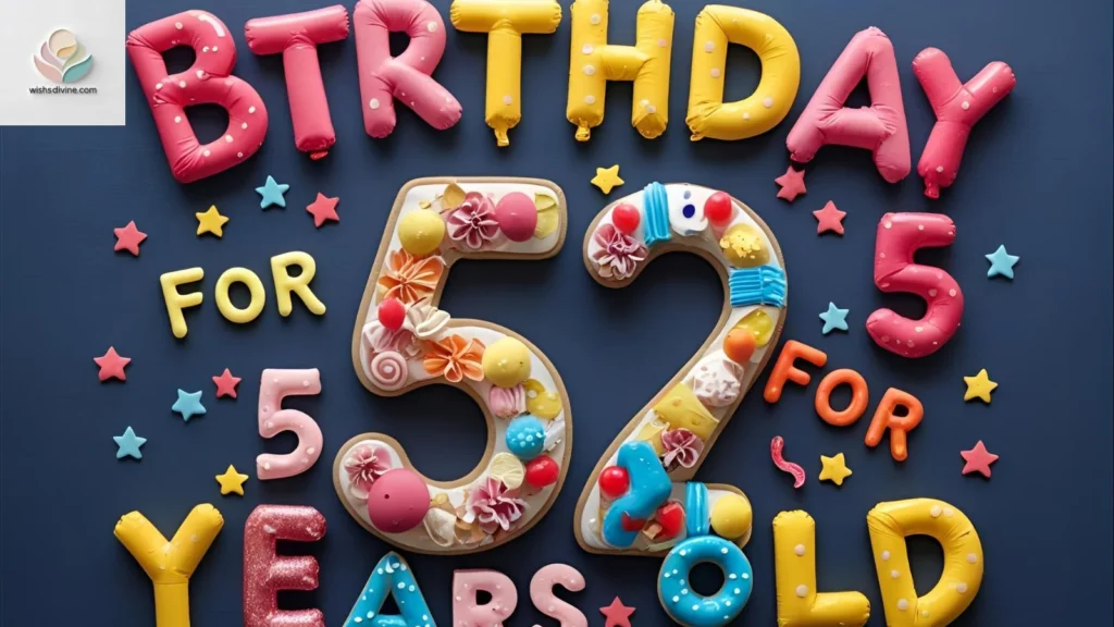 Funny 52nd Birthday Wishes for Friends