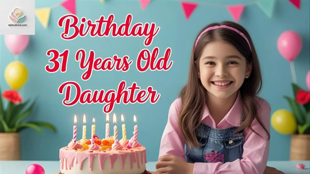 Funny Birthday Messages for 31-Year-Old Daughter