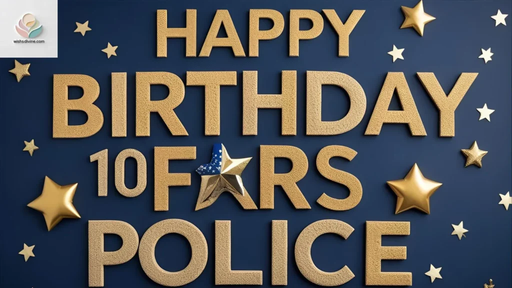 Funny Birthday Wishes for Police Officers