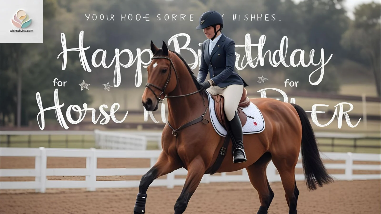 Happy Birthday Wishes for Horse Rider